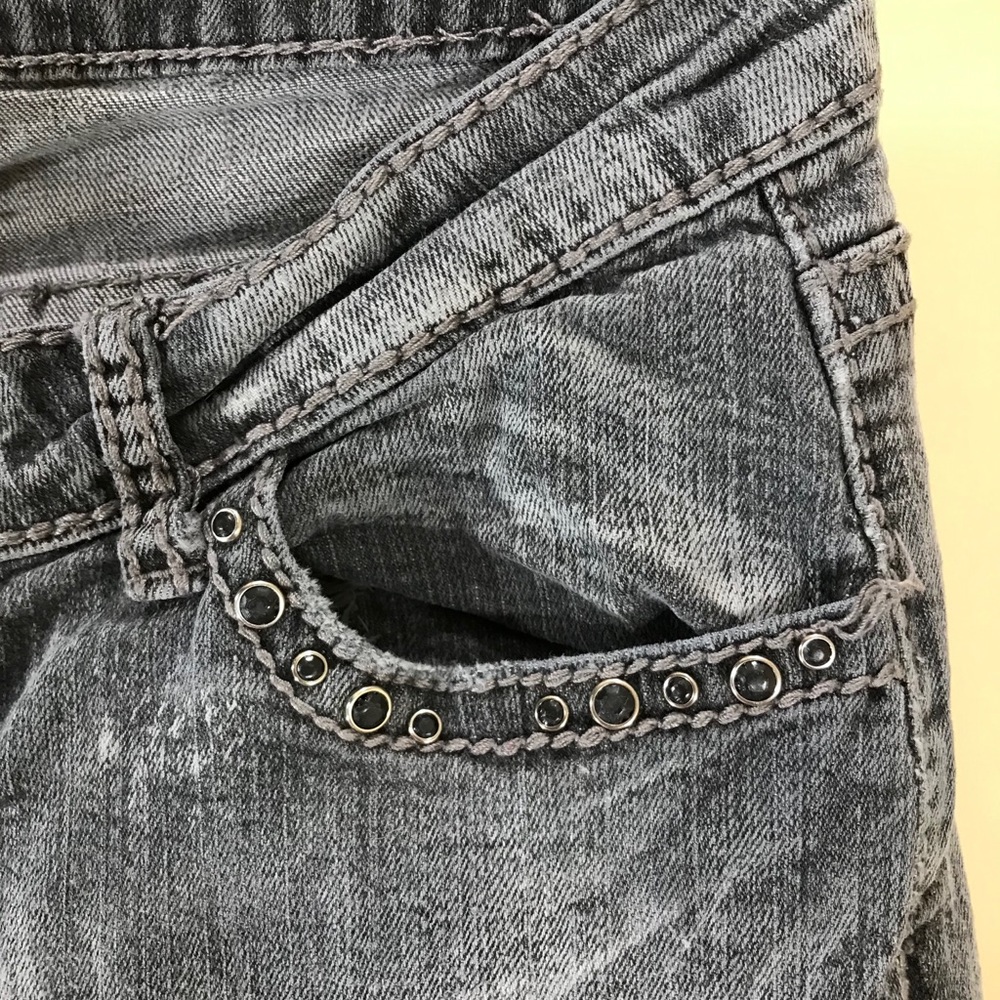 Red Rivet Jeans - Picture 8 of 16